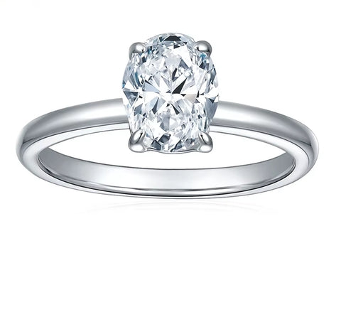 Lumière Solitaire Ring